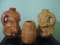 Chaman Ceramic Vessel - Ceramic Ceramics - By Gustavo Bodan, Figurative Ceramic Artist
