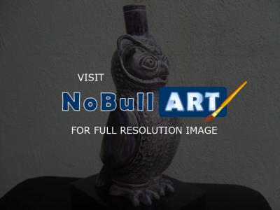 Vessel Collection - Owl Vessel - Ceramic