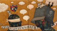 Listenlistenlisten - Acrylics Pottery - By Zul Albani, Contemporay Art Pottery Artist