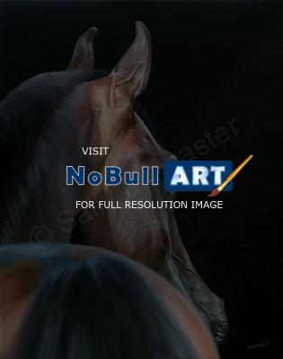 Equestrian Art - Arabian Beauty - Acrylic