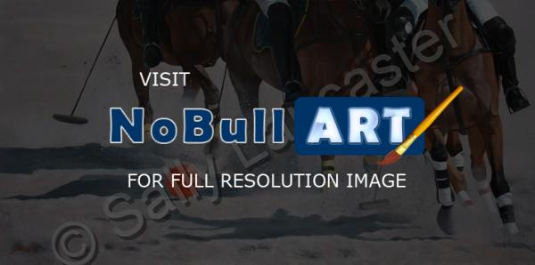 Equestrian Art - Beach Ball - Acrylic