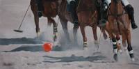Equestrian Art - Beach Ball - Acrylic