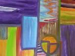 Colour Symphony - Acrylic Paintings - By Anna Meenaghan, Abstract Painting Artist