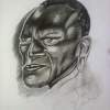 African Man - Charcoal Drawings - By Obakeng Sehoole, Photography Drawing Artist