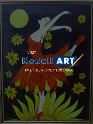 2013 - Ballet With Sunflowers - Special Colors For Painting On