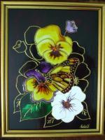 Flowers - Special Colors For Painting On Paintings - By Antohi Veronica, Nature Painting Artist
