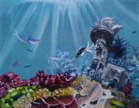 Deep Wonders - Oil Paintings - By Julie Dostie, Realism Painting Artist