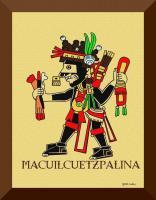Macuilcuetzpalin - Digital Print Digital - By Michael Selley, Primitive Digital Artist