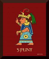 5 Flint - Digital Print Digital - By Michael Selley, Primitive Digital Artist
