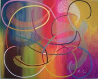 Loose Ends - Acrylic Paintings - By Vince Gray, Abstract Painting Artist