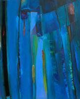 Vertical - Oil Paintings - By Micheline Bousquet, Abstract Painting Artist