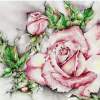 Roses In My Garden - Watercolor Paintings - By Janis Artino, Flowers Painting Artist