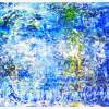 Blue Mess - Acrylic Paintings - By Kelly Steeb, Abstract Painting Artist