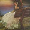 Daydreaming - Oil On Canvas Paintings - By Rosamalia Bujase, Realism Painting Artist