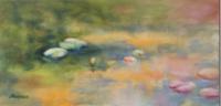 Splendor - Oil On Gesso Panel Paintings - By Rosamalia Bujase, Impressionism Painting Artist
