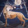 Wolf Mouth - Acrylic Paintings - By Lazaro Hurtado, Surrealism Painting Artist