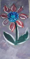 Spring Flower - Acrylics Paintings - By Amber Leigh, Landscape Painting Artist