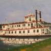 River Boat - Acyclic Paintings - By Craig Cantrell, Acrylic Painting Painting Artist