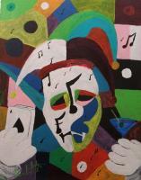 Jokers Wild - Acyclic Paintings - By Craig Cantrell, Abstract Painting Artist