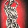 Molded By Love - Charcoal Drawings - By Ashley Warbritton, Figuritive Drawing Artist