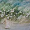 Soak Apple Blossom - Oil On Canvas Paintings - By Kristina Cesonyte, Impressionism Painting Artist