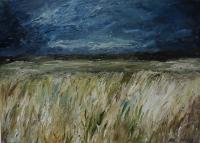 Nature - Rye Field - Oil On Canvas