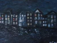 In The Dark - Amsterdam - Oil On Canvas