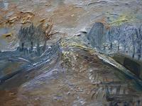 Urbanistic - Riverside - Oil On Canvas