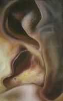 Dirty Ear - Mixed Media Paintings - By Zoe Cappello, Painting Painting Artist