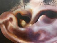 Ear Canal - Acrylic Paint Paintings - By Zoe Cappello, Painting Painting Artist