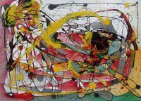Kandinsky - Variations - Oil Painting Paintings - By Mariola Swigulska, Abstract Painting Artist