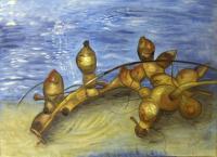 Look What Washed Up - Oil Paintings - By Scott Plaster, Impressionistic Painting Artist