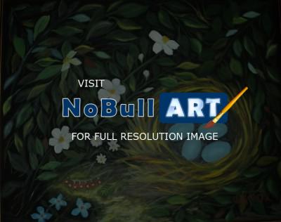 2013 - Bird Nest - Oil On Canvas
