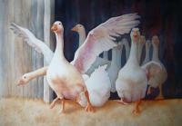 Im Free - Watercolor Paintings - By Kathryn Ragan, Realistic Contemporary Painting Artist
