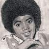 Michael Jackson Rip - Hand Drawn Drawings - By Ronald Hornbeck, Pencil Drawing Artist