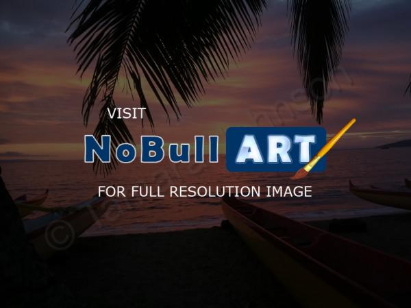 Seascapes - Kihei Canoe Club Sunset 2 - Digital