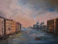 The Grand Canal - Oil Paintings - By Brian Pier, Impressionist Painting Artist