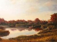 Quiet Bay - Oil Paintings - By Brian Pier, Realism Painting Artist