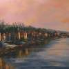 Across The River - Oil Paintings - By Brian Pier, Impressionist Painting Artist