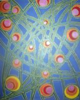 Fallin Neutrinos - Acrylics Paintings - By Stefano Donati, Abstract Painting Artist