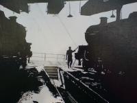 Maintenance Sheds Holbeck Leeds - Penink Drawings - By Andy Davis, Realism Drawing Artist