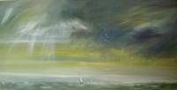 Racing The Storm - Oil Paintings - By Andy Davis, Impressionism Painting Artist