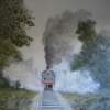 Letting Off Steam - Oil Paintings - By Andy Davis, Realism Painting Artist