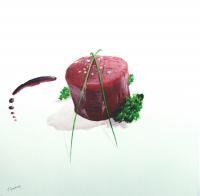 Nouvelle Cuisine - Acrylics Paintings - By Tony Gunning, Realism Painting Artist