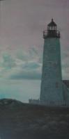 Pemaquid Lighthouse - Acrylic Paint Paintings - By Josh Sawyer, Landscape Painting Artist