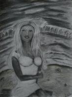 Sketches - Beached Blonde - Pencil