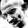 Gandhi - Graphite Pencil Drawings - By Prashanth B, Realism Drawing Artist