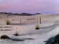 Landscape - A Desert Blooms - Acrylic