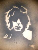 Faris - Spray Paint Other - By Sarah Spurlock, Stencil Other Artist