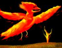 Firebird - Digital Digital - By Eric Kovalsky, Surrealism Digital Artist